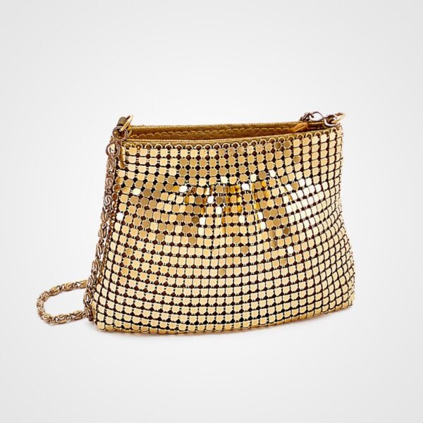 Golden color Bag With Chain